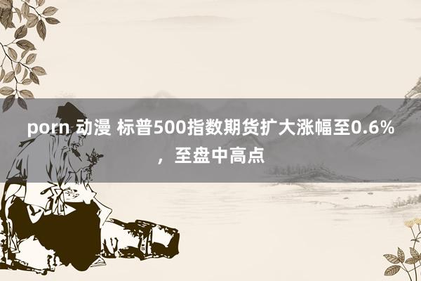 porn 动漫 标普500指数期货扩大涨幅至0.6%，至盘中高点